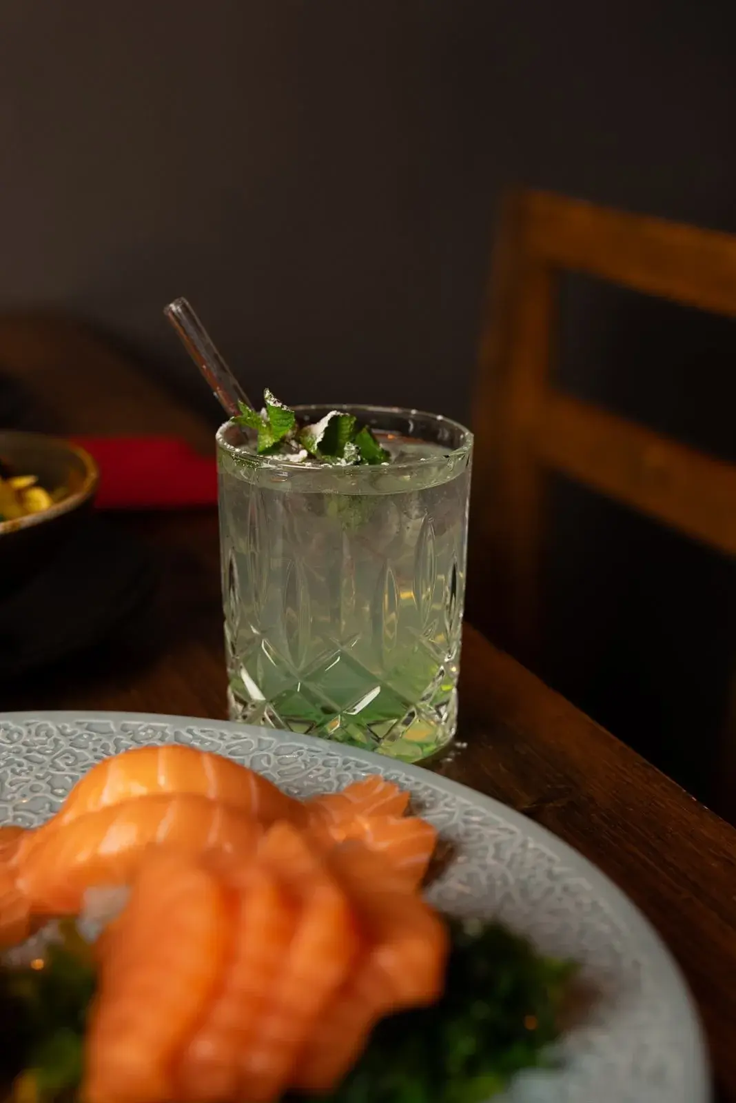 Homemade cocktail at MO